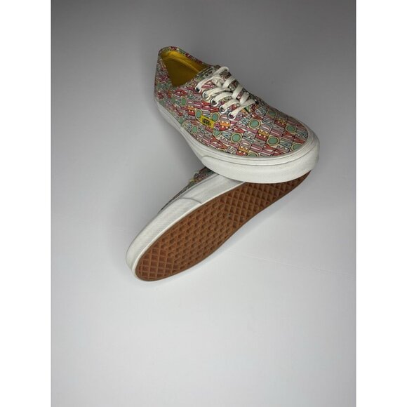 Vans Authentic (The Beatles) All You Need Is Love Size Men’s 6.5 Women’s 8 - Picture 5 of 7